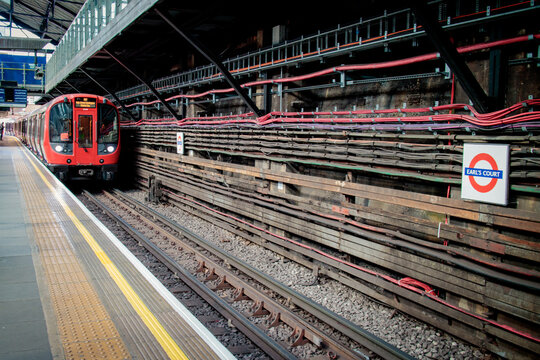 London Underground Station Of Earls Court