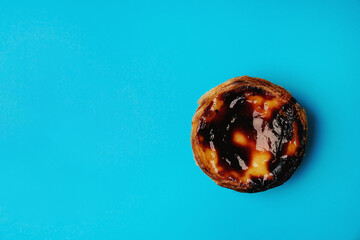 Pastel de Nata. Traditional Portuguese dessert