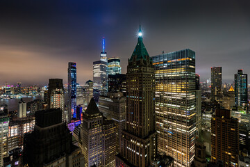 Fototapeta na wymiar Series of shots in New York City