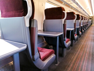 First Class Train Seating