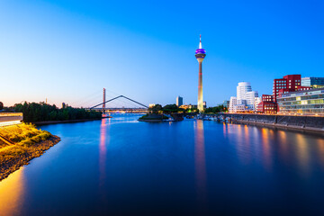 Medienhafen Media Harbour district, Dusseldorf