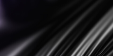 Business luxury volumetric dark background, 3D  effect with black color