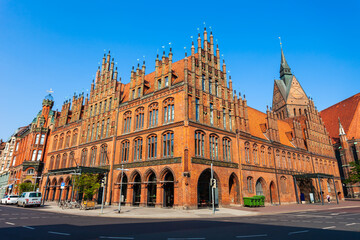 Obraz premium Old Town Hall or Rathaus, Hannover