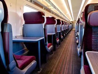 First Class Train Seating