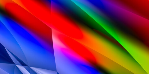 Abstract colorful fractal beauty background, geometric wallpaper