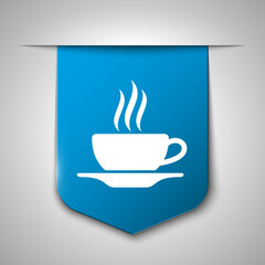 Cup (mug) of hot drink (coffee, tea etc)