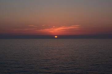 Famous Lefkada sunset