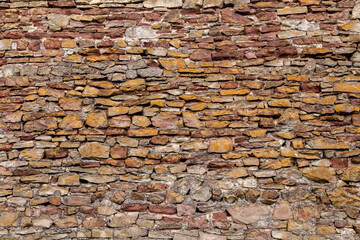 Antique Stone Wall, Concrete Fence