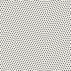 Seamless vector abstract pattern with dots in monochrome. Background of repeatable organic rounded shapes inspired by nature, natural maze texture.