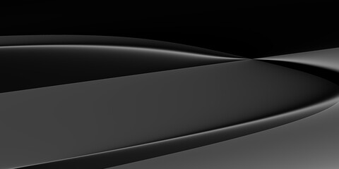 Luxury rich business background with silver, metal color, 3D rendering, 3D illustration