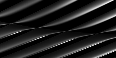 Luxury rich business background with silver, metal color, 3D rendering, 3D illustration