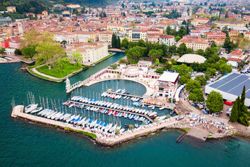 Obraz premium Riva del Garda town, Italy