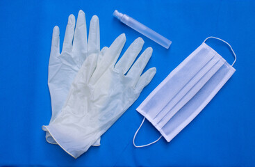Biosecurity kit to face the pandemic.