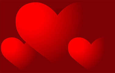 valentine's day hearts