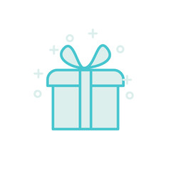 Gift icon template