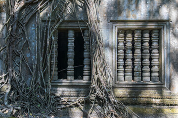 Fototapeta premium Beng Mealea Temple is a temple in the Angkor Wat style located east of the main group of temples at Angkor, Siem Reap, Cambodia.