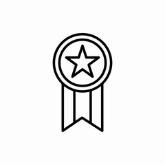 Outline award icon.Award vector illustration. Symbol for web and mobile