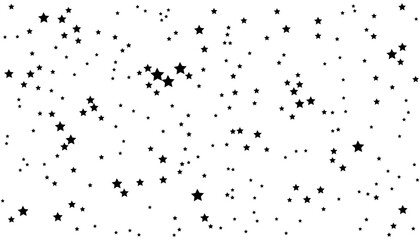 Stars on a white background.