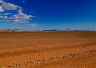 Landscape at the namib desert in Namibia