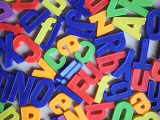 magnetic capital alphabet letters