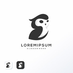 owl logo template ready to use