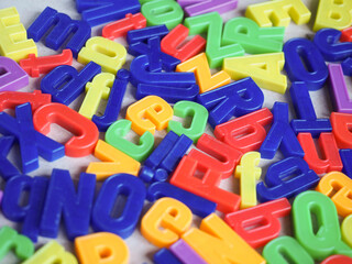 magnetic capital alphabet letters