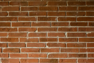 Old yellow orange red brick wall background texture