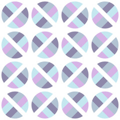 Fototapeta na wymiar Clear geometric forms. Abstract vector seamless pattern.