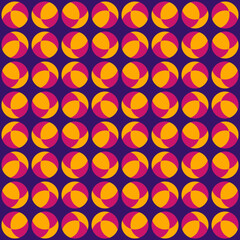 Clear geometric forms. Abstract vector seamless pattern.