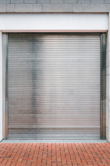Shutter Rolling Door for Factory Gate Entrance, Stainless Steel Door of Garage Access for Storage...