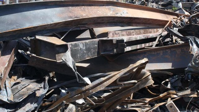 The interior of a house has been fully destroyed by a fire after Minneapolis protest and riots turns violent