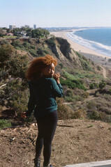 Girl Look Back, Outdoors, Red Hair