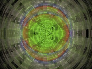 Imaginatory fractal background Image