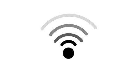 wifi icon. Wireless internet access