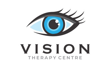 Creative Innovation for Eye Vision Concept Logo