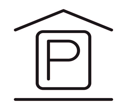 Free Parking icon vector for web and app