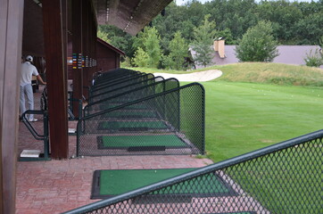 golf course training  area