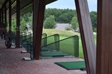 golf course training  area