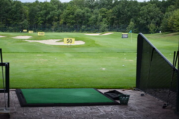 empty playground in the park