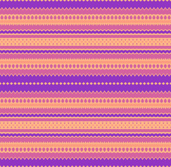 Beautiful hand drawn geometric vector pattern background. 