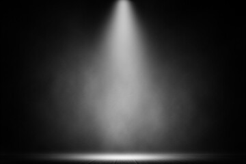 Obraz premium Light white beside the wall on wood background.