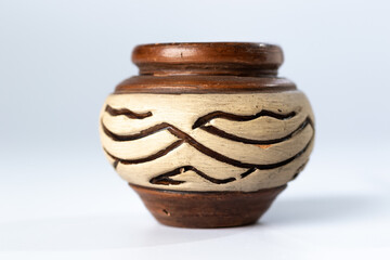 Handicrafts with Marajoara ceramics from northern Brazil.