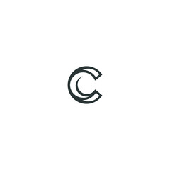 logo C, letters C, symbol C, initial C, C