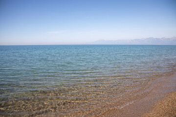 beautiful beach and sea background