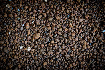 Mixed red and orange stones Suitable for backgrounds and wallpapers.