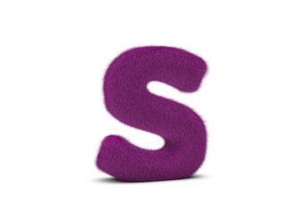 Fur letter S