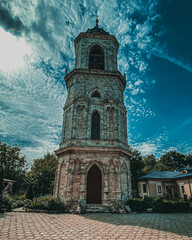 The bell tower of the Church of the Vladimir icon Of the mother of God was built in 1830