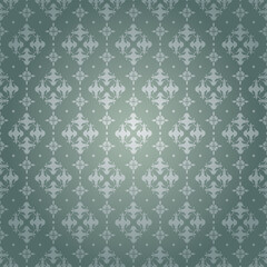 Fototapeta premium Vintage Floral Background Wallpaper Pattern Vector