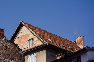 Obraz premium Random old house in Europe