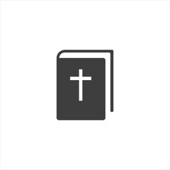 bible icon on a white background. EPS10